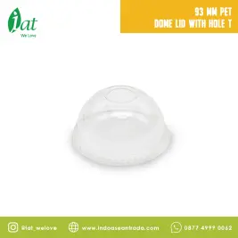 93 MM PET Dome Lid