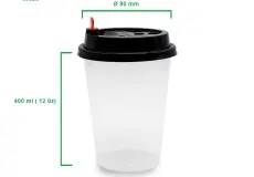 Beverage Cups Cup PPI 90 - 12 OZ 1 cup_black_cup_ppi_90_400ml