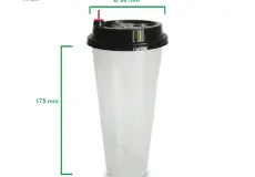 Beverage Cups Cup PPI 90 - 24 OZ 1 cup_black_cup_ppi_90_700ml