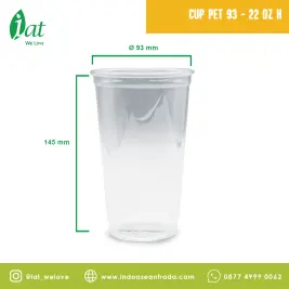Cup PET 93  22 OZ