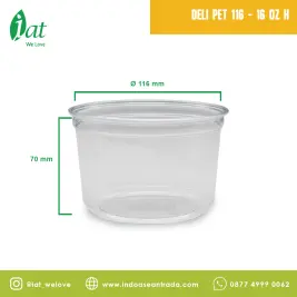 Deli Container 16 oz D116 mm  470 ml Outer Lock