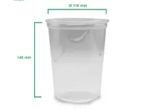 Fruits / Salad Container Deli 32 OZ Container 1 deli_pet_116__32_oz_h