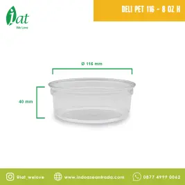 Deli 8 OZ Container