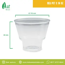 Deli S 16 OZ Container