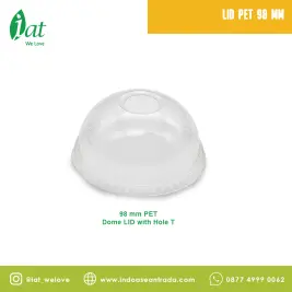 98 MM PET Dome Lid