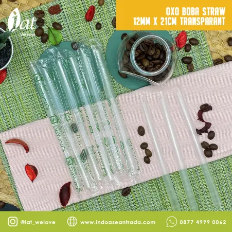 Eco Friendly Materials OXO Boba Straw 12MM X 21CM Transparant Wrapping Film 1 oxo_boba_straw_12mm_x_21cm_transparant