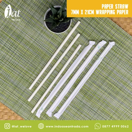 Eco Friendly Materials Paper Straw 7MM X 21CM Wrapping Paper 2 paper_straw_sharp_7mm_x_21cm_wrapping_paper