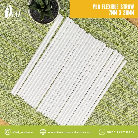 Eco Friendly Materials PLA Flexible Straw 7MM x 20MM 1 pla_flexible_straw_7mm_x_20mm