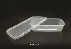 Take away dishes PPI TW Rectangle 500ml V 1 ppi_tw_rectangle_500_ml_v