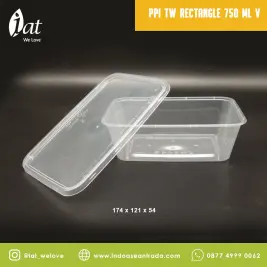 PPI TW Rectangle 750ml V