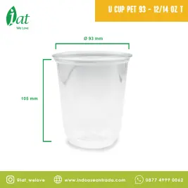 U Cup PET 93 1214 OZ