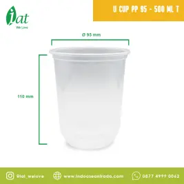 U Cup PP 95 500 ML