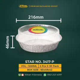 Alu Tray 3417 P