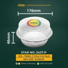 Alu Tray 3427 P