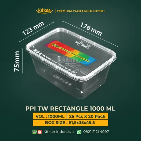Rectangle Food Container PPI RECT 1000 ML 1 ~dl/2026/4/13/ppi_tw_rect_1000