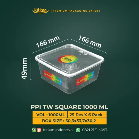 Square Food Container PPI TW 1000 ml 1 ~dl/2026/4/13/tw_sqr_1000ml