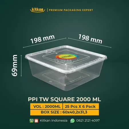 Square Food Container PPI TW 2000 ml 1 ~dl/2026/4/13/tw_sqr_2000ml