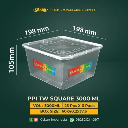 Square Food Container PPI TW 3000 1 ~dl/2026/4/13/tw_sqr_3000_ml