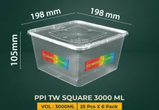 Square Food Container PPI TW 3000 1 ~dl/2026/4/13/tw_sqr_3000_ml