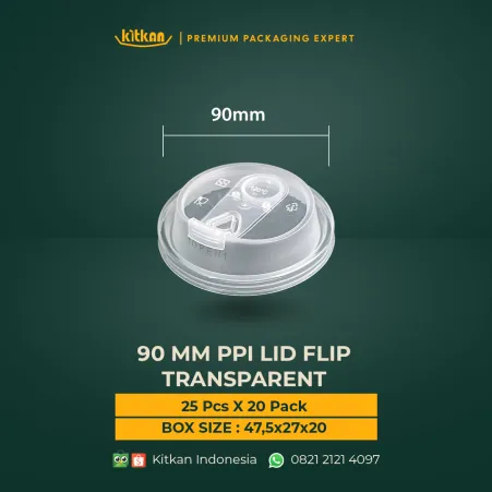 PPI Cup 90 MM PPI LID FLIP TRANSPARENT 1 ~dl/2026/4/14/90_mm_ppi_flip_lid