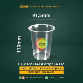 CUP PP 92 - 14 OZ DATAR