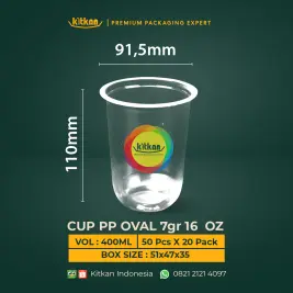 U CUP PP 92 - 16 OZ