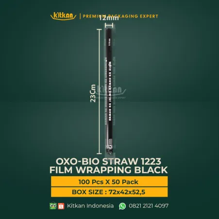 Regular Straw OXO-BIO STRAW 1223 FILM WRAPPING 1 ~dl/2026/4/14/oxo_bio_1223_fw_black_copy
