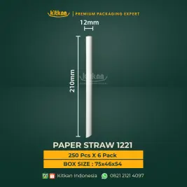 PAPER STRAW 1221