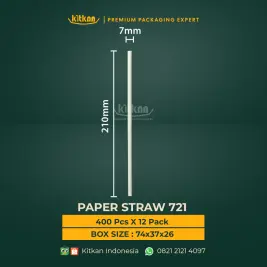 PAPER STRAW 721