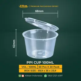 PPI SAUCE CUP 100 ML