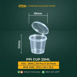 PPI SAUCE CUP 25 ML