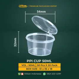 PPI SAUCE CUP 50 ML