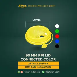 90 MM PPI LID STOPPER CONNECTED COLOR