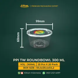PPI TW ROUNDBOWL 300 ML