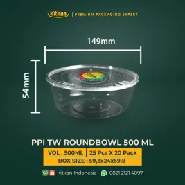 PPI TW ROUNDBOWL 500 ML