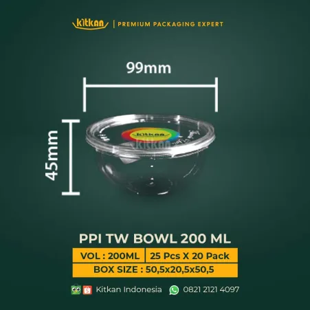 Bowl Food Container PPI TW BOWL 200 ML 1 ~dl/2026/4/14/ppi_tw_bowl_200_ml