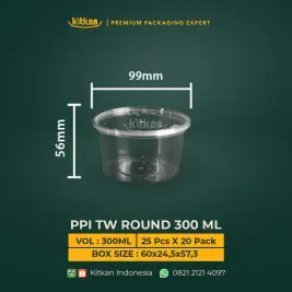 PPI TW ROUND 300 ML