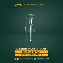DESSERT FORK TRANS