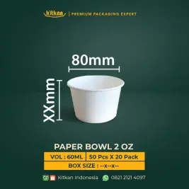 PAPER BOWL 2 OZ 