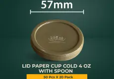 Paper Cup LID PAPER CUP COLD 4 OZ SPOON BROW 1 ~dl/2026/4/22/lid_paper_cup_cold_4oz_with_spoon