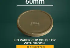 Paper Cup LID PAPER CUP COLD 5 OZ SPOON BROWN 1 ~dl/2026/4/22/lid_paper_cup_cold_5oz_with_spoon