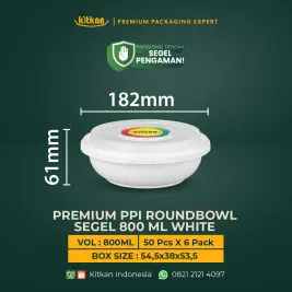 PPI Roundbowl 800 ml