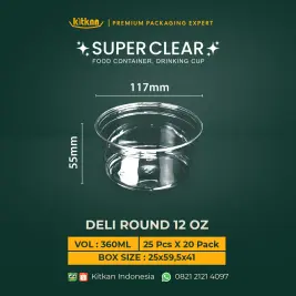 Deli Round 12 Oz