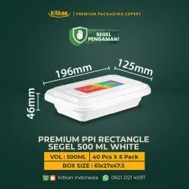 PPI Rectangle 500 ml