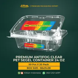 Container PET Seal 24 oz